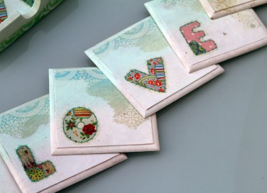 come decorare piastrelle, piastrelle decoupage, decoupage ceramica