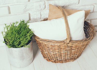 come pulire cestino vimini, pulizia cestino vimini