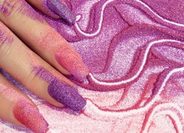 polveri glitter, nail art, come usarle