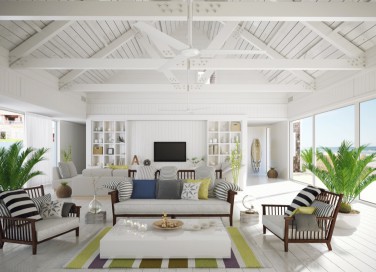 casa al mare, arredo, stili