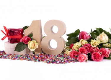 centrotavola 18 anni, centrotavola idee fai da te