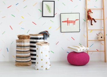 decorare pareti washi tape, decorare pareti idee, washi tape idee