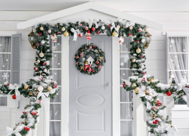 fuori porta natalizio fai da te, fuori porta natalizi particolari, fuori porta natale, fuori porta fai da te