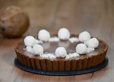 torta tartufina ricetta, cocco, cioccolato