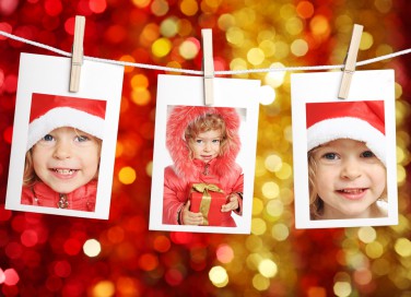 decoupage natale, idee foto natale, conservare foto