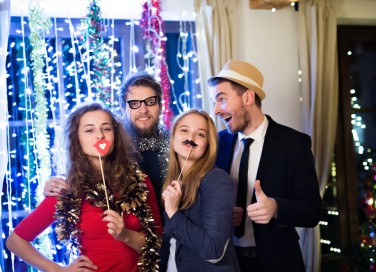 photo booth natale, photo booth natalizio