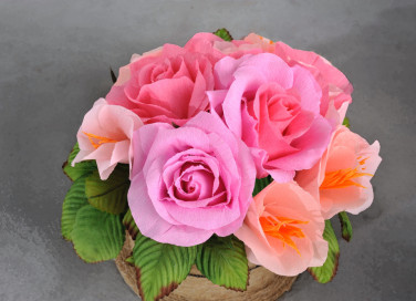 rosa carta crespa fai da te, rosa carta crespa tutorial, rosa carta crespa spiegazioni