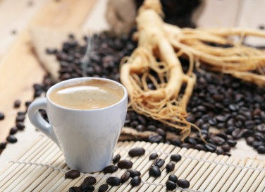 caffè, ginseng, salute