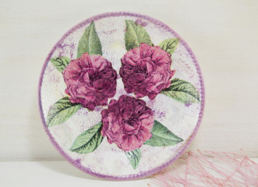 come decorare piatto vetro decoupage, piatto vetro decoupage, decoupage vetro