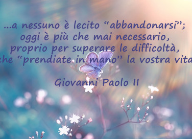Giovanni Paolo II, immagini con frasi