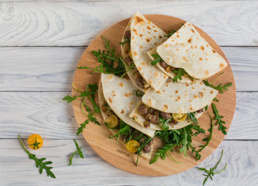 piadina, strutto, olio