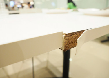 tavolo scollato, tavolo vetro scollato, tavolo legno scollato