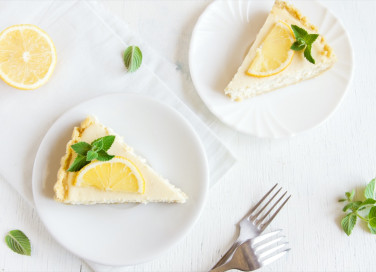 cheesecake, limone, torta