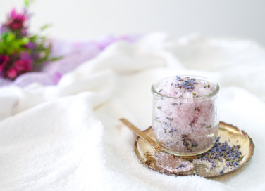 scrub, lavanda, fai da te