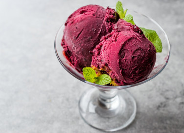 sorbetto, gelsi, dolce
