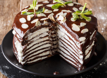 torta crepes come fare, torta crepes