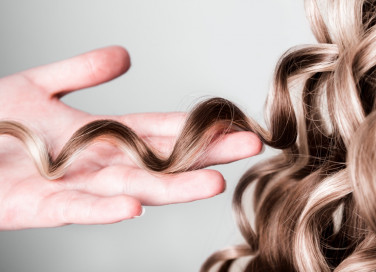 arricciare, capelli, fai da te