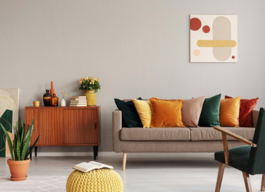 arredo, casa, autunno