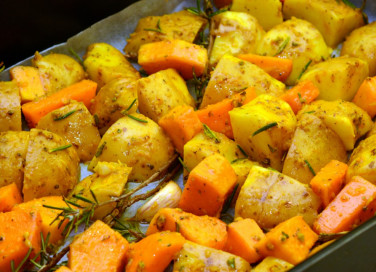 zucca, patate, mozzarella