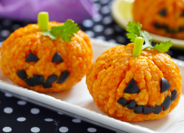 halloween, rice krispies, come si modella
