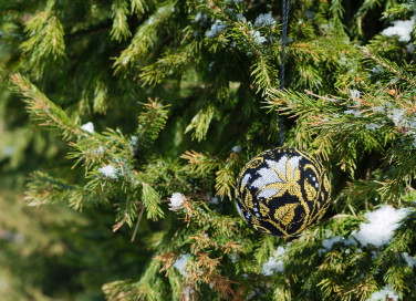 palline natale punto croce, palline natale punto croce schemi