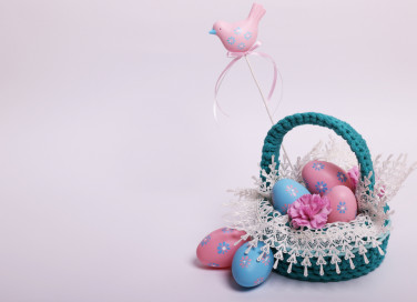 cestini pasquali uncinetto, cestini pasqua unicnetto