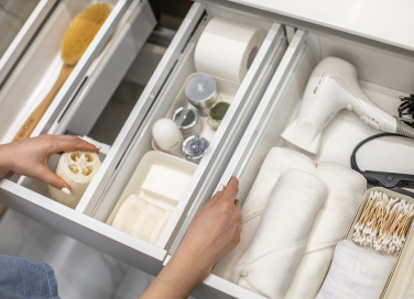 decluttering bagno, riordinare bagno