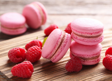macarons, lampone, festa della mamma