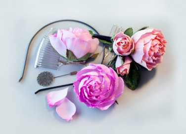 rosa fai da te gomma eva, rosa fai da te gomma crepla, rosa fai da te