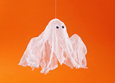fantasmini halloween fai da te, fantasmini fai da te