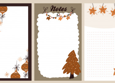 bullet journal natale, bullet journal idee, bullet journal da stampare