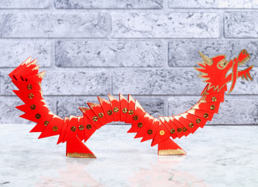 come costruire drago cinese per bambini, drago cinese tutorial, drago cinese origami