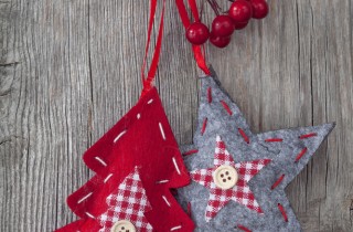 Natale: facili decori di carta