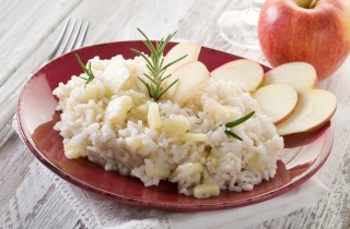 Risotto alle mele