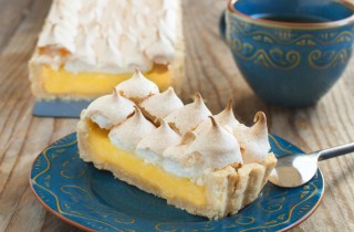 Crostata al limone meringata