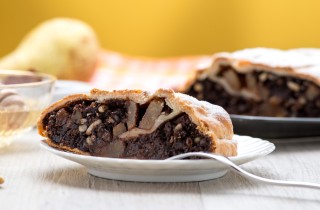 Strudel cioccolato e pere