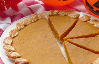 Torta di zucca per festa di Halloween (Pumpkin Pie)
