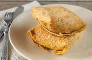 Crespelle di ceci vegan