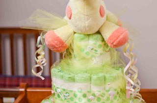 Come realizzare una torta di pannolini