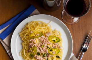 Carbonara di tonno alla molisana
