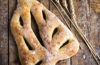 Fougasse aux lardons - Focaccia (Francia)