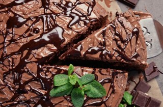 Torta di yogurt e menta