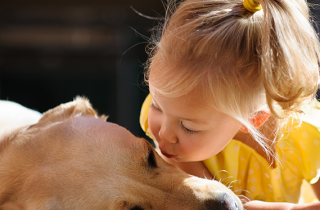 I bambini, gli animali e la Pet Therapy
