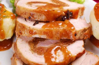 Arrosto di maiale ai fichi secchi