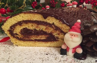 Tronchetto di Natale baby friendly