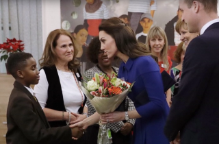 La foto VIP della settimana: Kate Middleton, la prima uscita pubblica del 2017 è per beneficienza