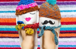 Regali di San Valentino fai da te: le pantofole personalizzate per lui cucite a mano