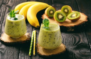 Frullato di kiwi e banana, come farlo anche col latte vegetale