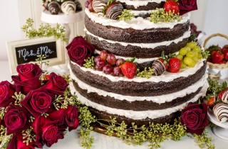 Naked cakes per il matrimonio, le torte nuziali "scoperte" più belle per il grande giorno