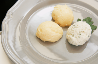 Baccalà mantecato con polenta